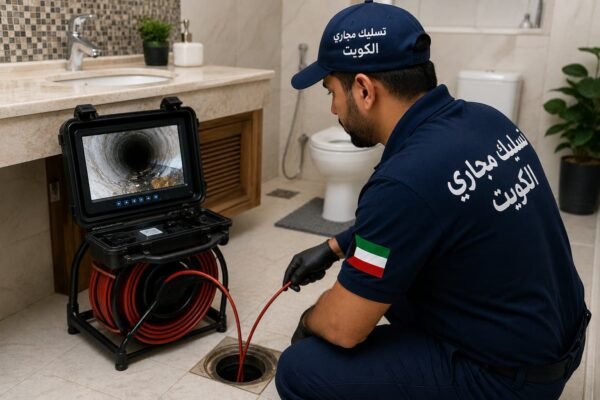 فحص مجاري بالكاميرا الكويت