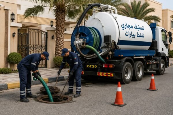 سيارة شفط مجاري بالكويت